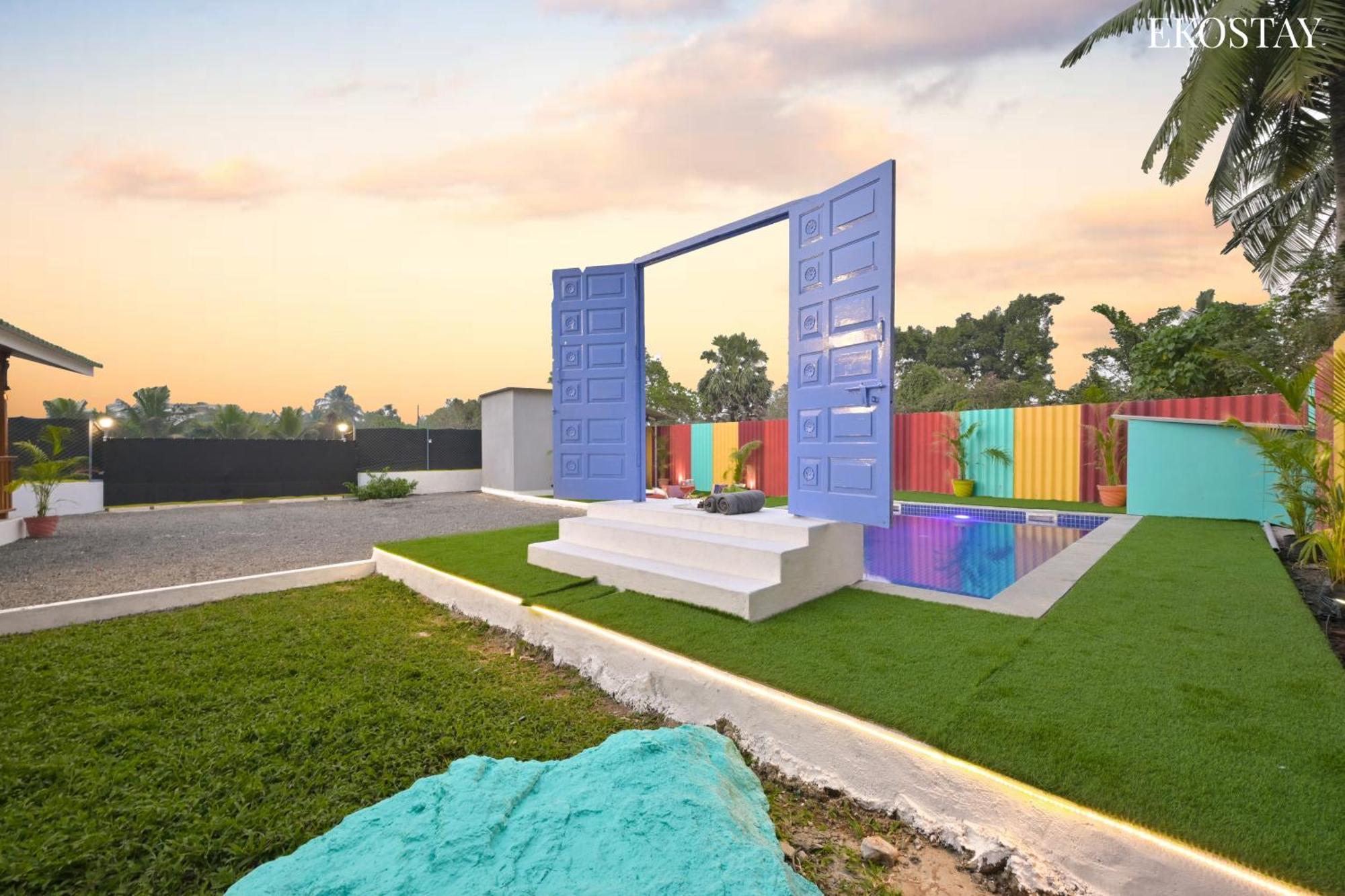 Ekostay - Blue Door Villa Alibaug Exterior foto