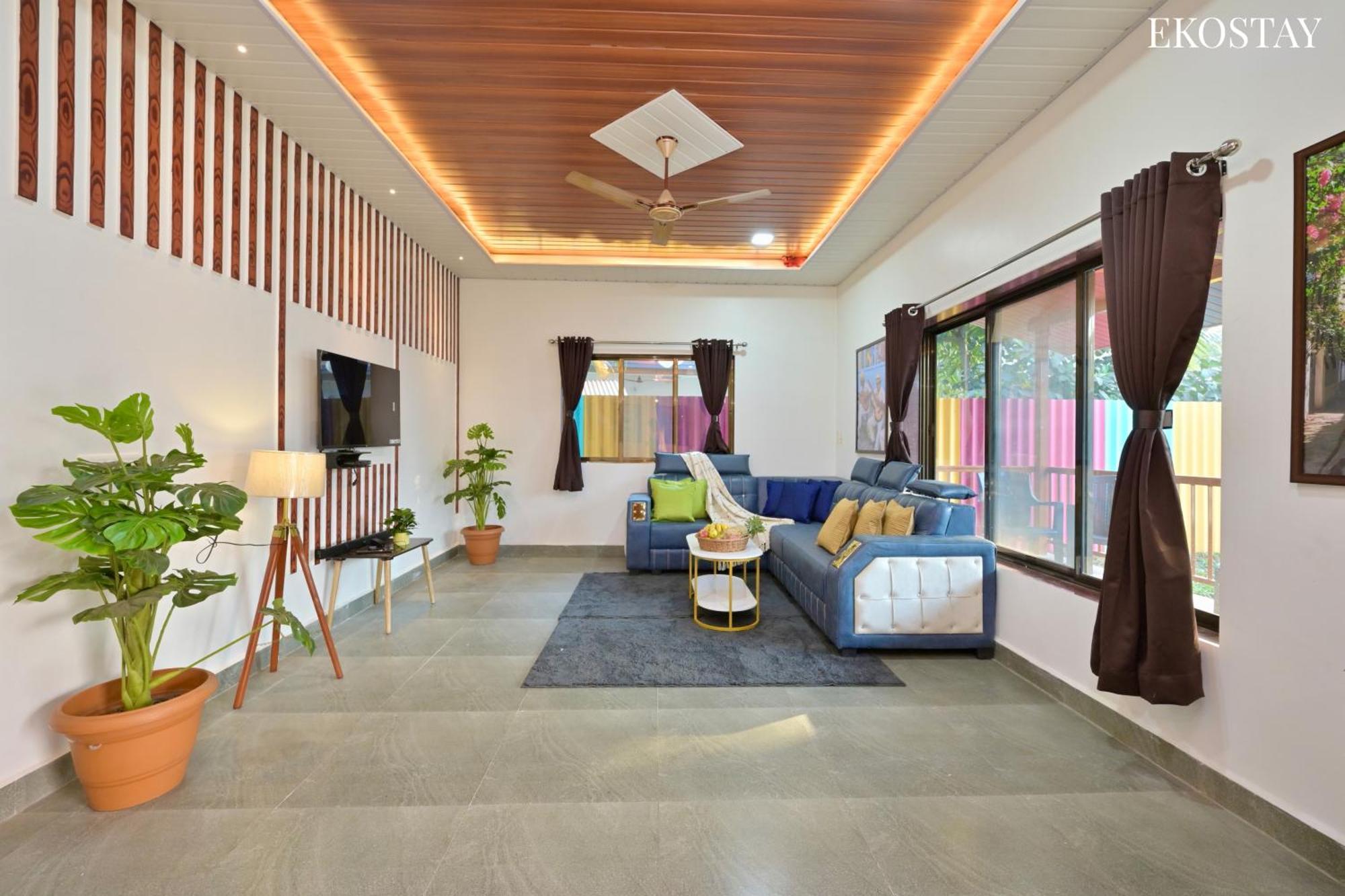 Ekostay - Blue Door Villa Alibaug Exterior foto