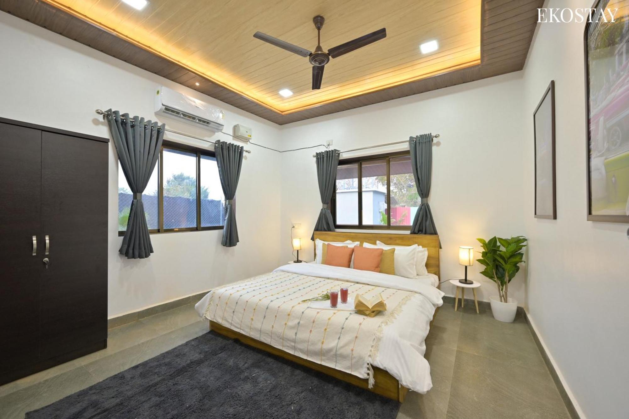 Ekostay - Blue Door Villa Alibaug Exterior foto